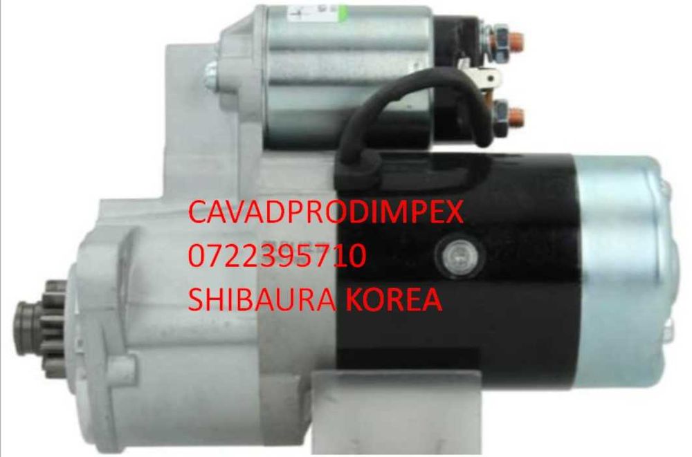 Electromotor NOU cu reductor pentru tractor  korea Shibaura