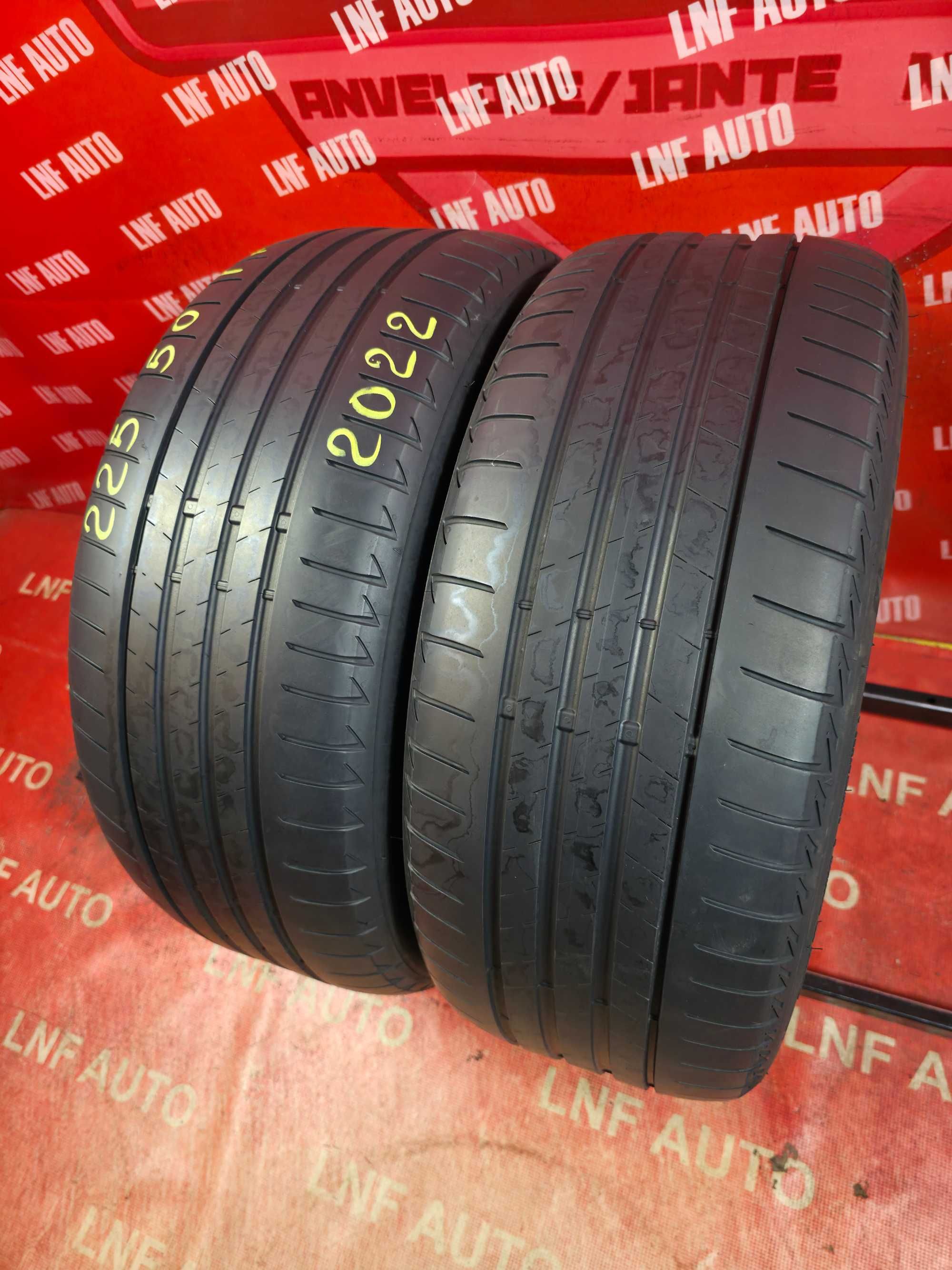 Anvelope de VARA - 225/50/17 - BRIDGESTONE - 5.55 MM - DOT 2022 !