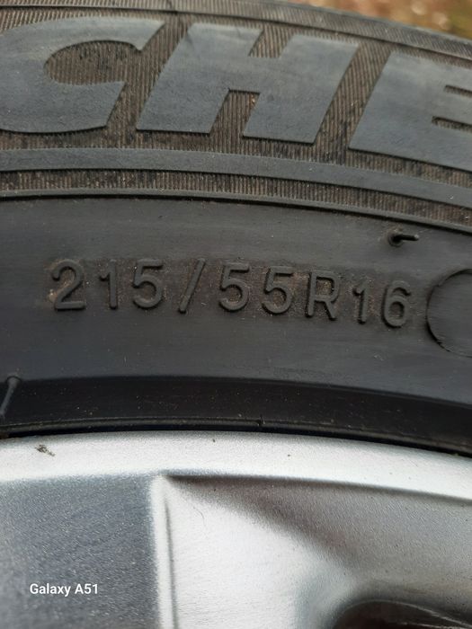 Ляти джанти с гуми 5×112,16цола, фолксваген