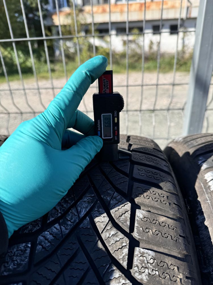 4бр. зимни гуми 215/60/16 Michelin 2023 8мм и Falken 6мм