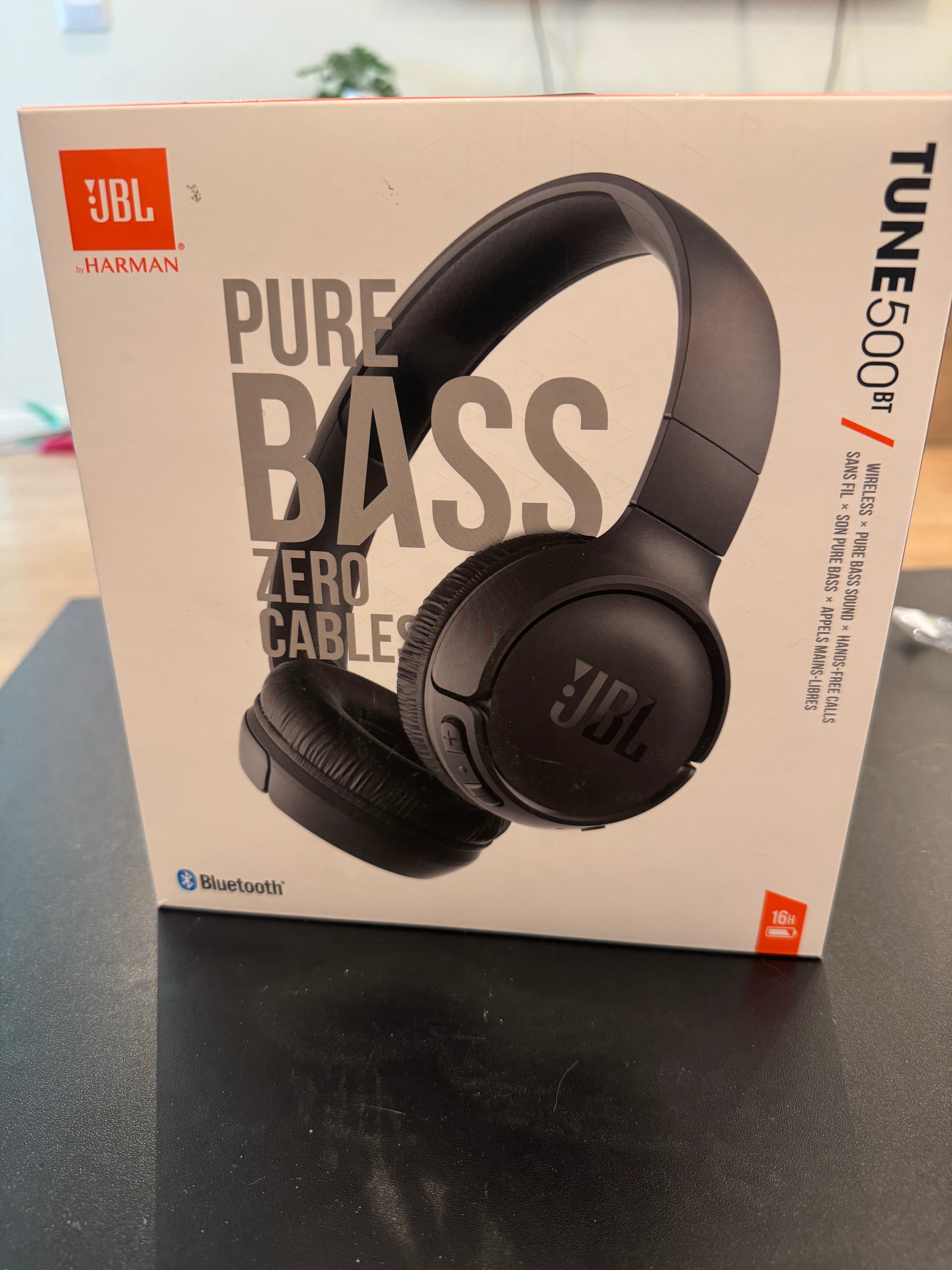 Căști JBL Tune 500BT NOI – Wireless, Bluetooth, 16h autonomie