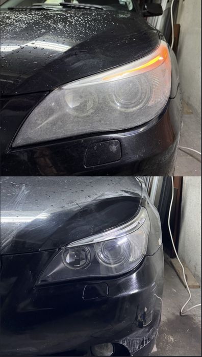 Пастиране на фарове и поставяне на керамично покритие