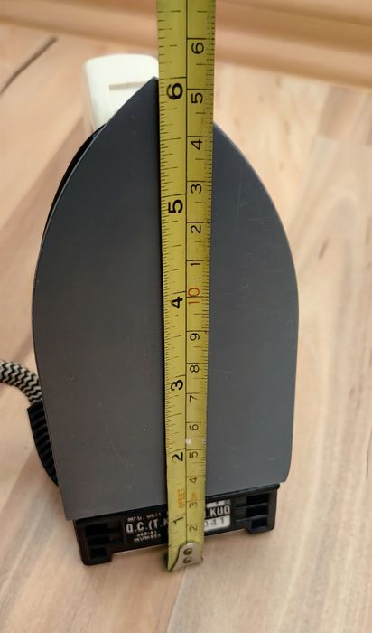 Mini fier de călcat de voiaj MTM retro vintage anii 80