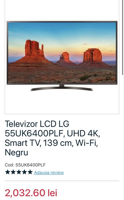 Vand Televizoare LG Smart