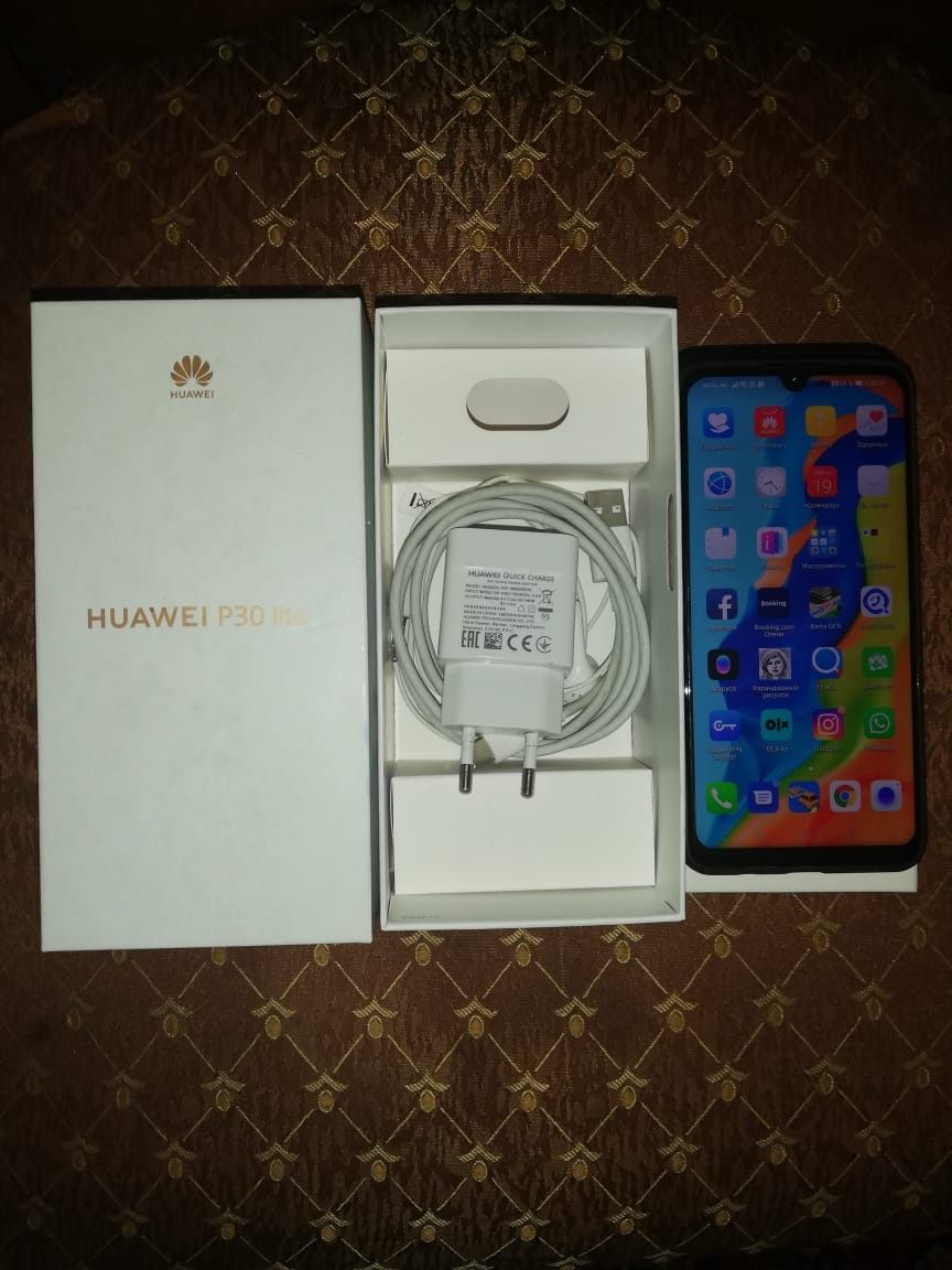 Продаю Huawei P 30 lite память 4/128 в идеальном состоянии Караганда