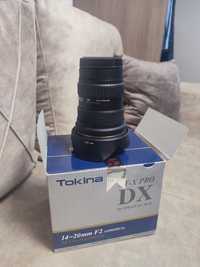 Obiectiv Tokina 14-20 F2.0, montură Canon!