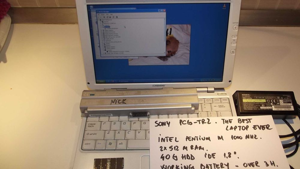 Laptopuri Sony de colectie PCG-TR2A