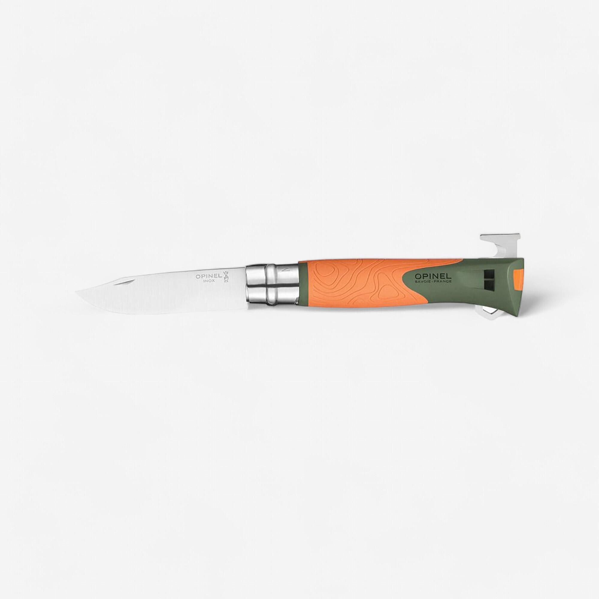 Cuţit pliabil Opinel n°12 Inox - produs resigilat (nou) Decathlon