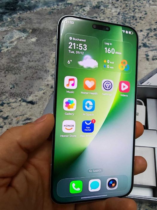 Honor Magic 8 pro Alb/Sky Cyan 16GB cu 512 GB Nou