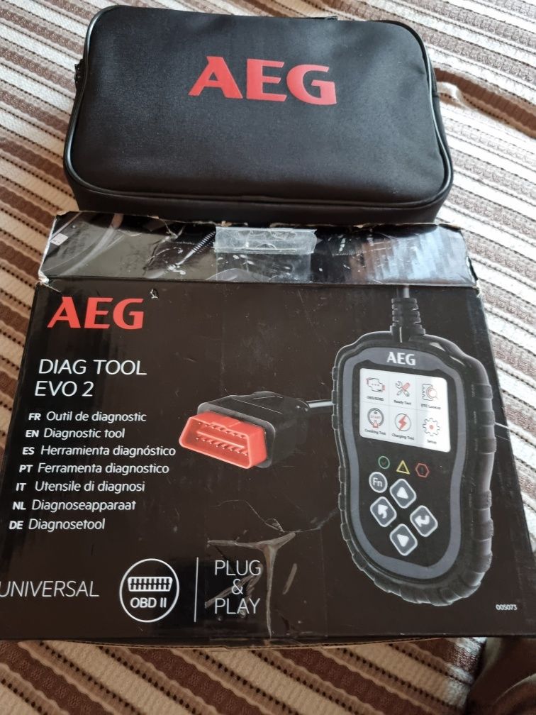 OBD Tester auto AEG diag tool Evo 2, nou