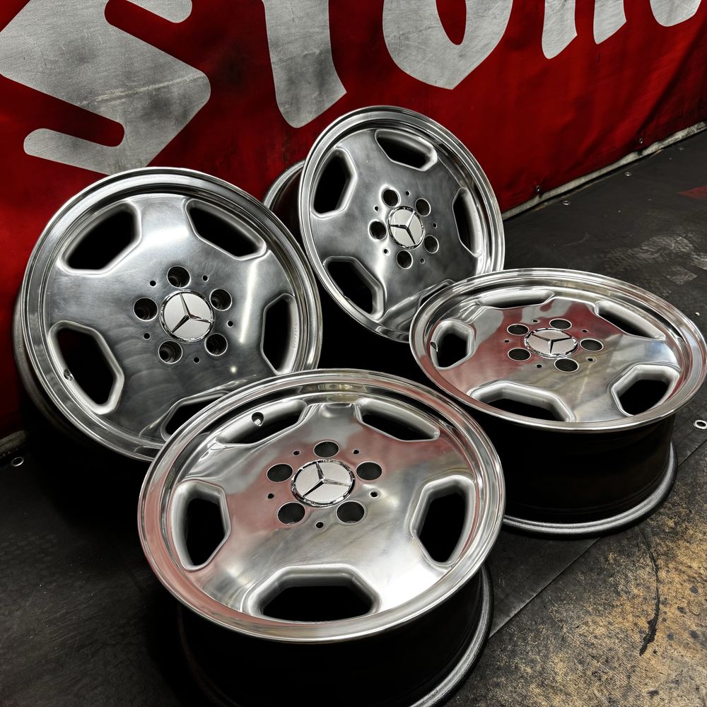Ретро алуминиеви джанти за Мерцедес, Intra Monoblock, 15 цола, 5x112