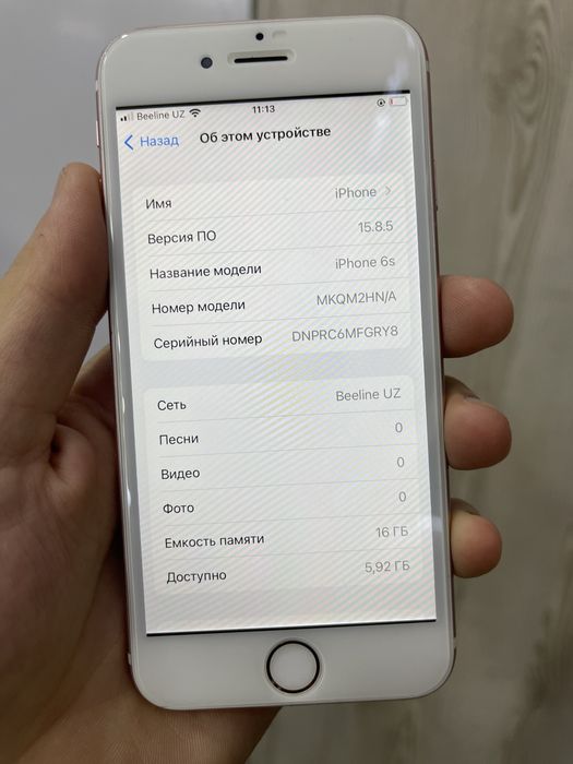 Iphone 6s holati yaxshi