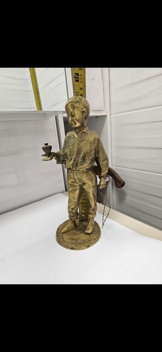 Statueta copil din bronz !