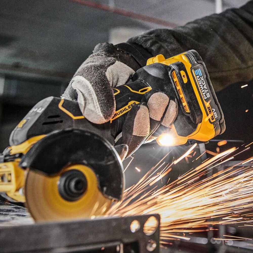 Ъглошлайф DeWALT DCS438E2T  18V PowerStack