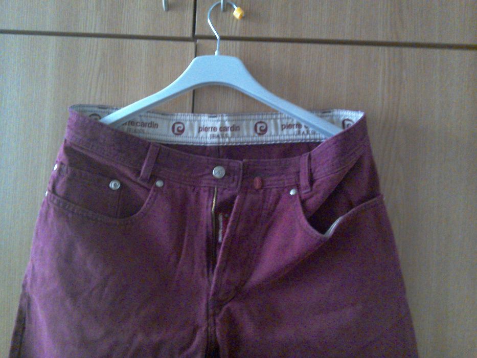 PIERRE CARDIN, Blugi originali, NOI, grena