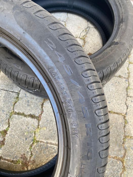 2x Pirelli Vară Runflat 6,5mm dot 2020 245 45 18