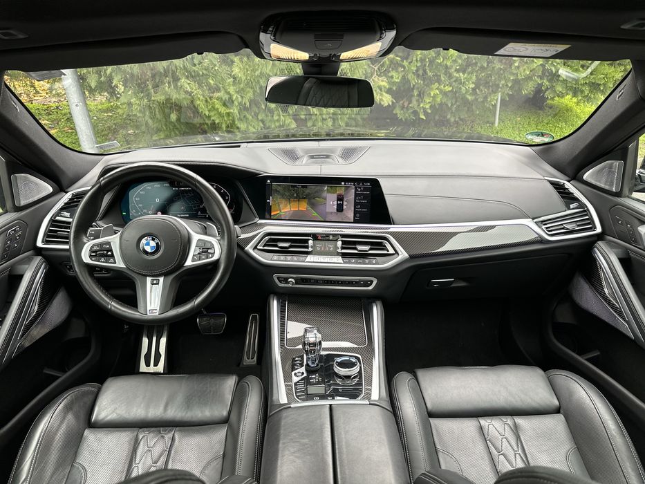BMW X6 M50i 2022 530cp SkyLounge/InteriorM/BowerWilkins/NightVision !