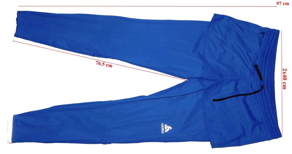 Pantaloni colanti alergare Odlo Zeroweight Logic windproof dama M
