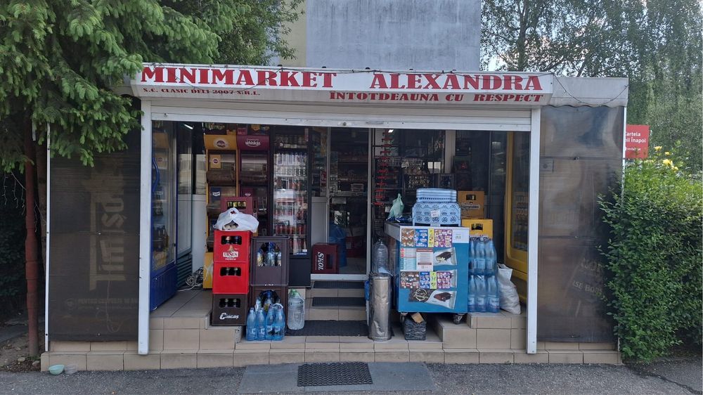 Constructie termopan - birou magazin alimentar