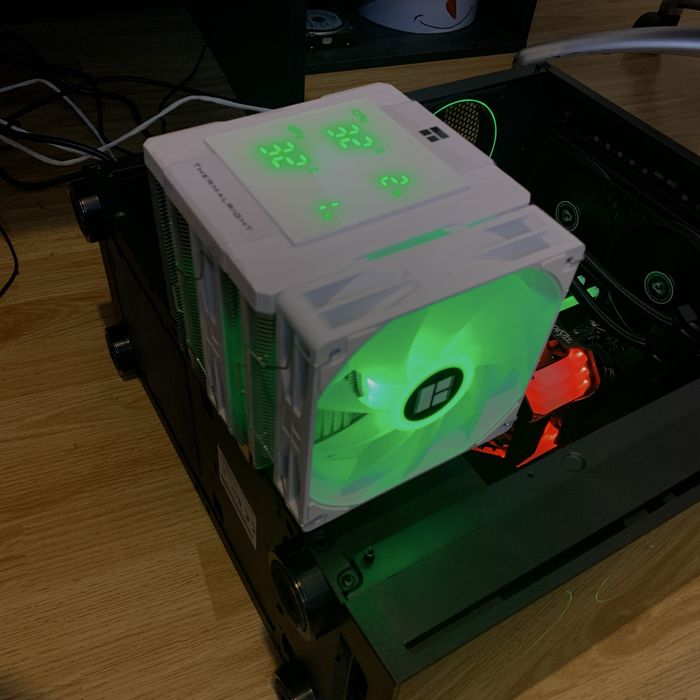 Cooler dual tower  ThermalRight, afisaj Rgb, ventilatoare 120mm ARGB