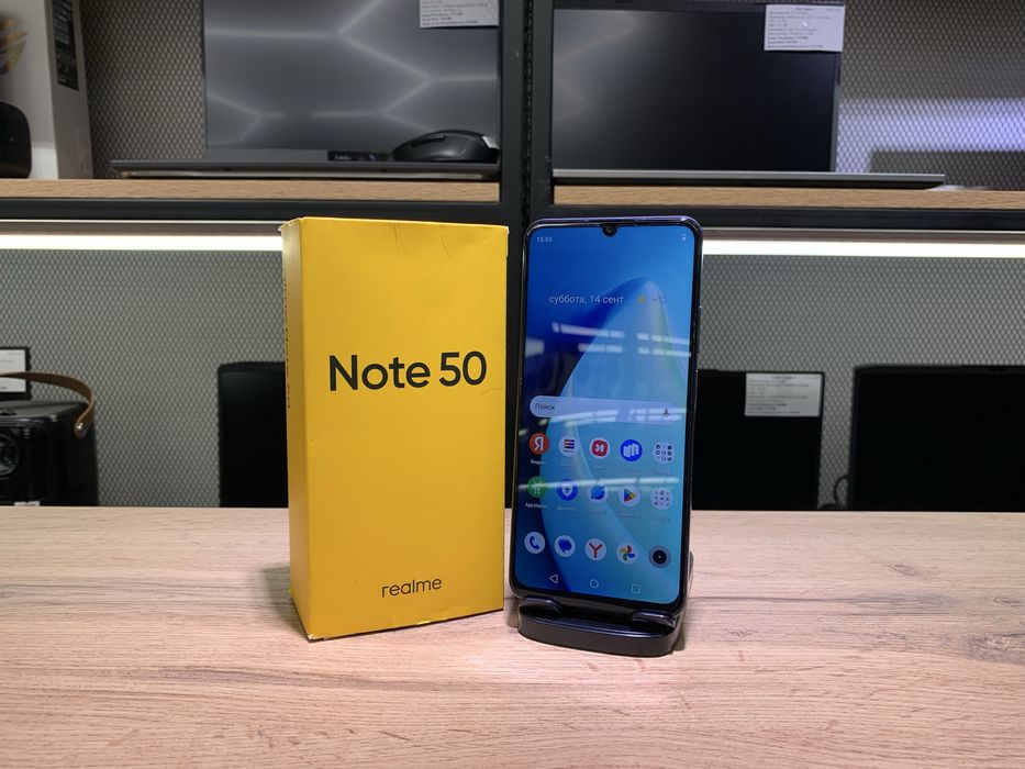 Realme Note 50, 64 GB, черный, 10843/А10