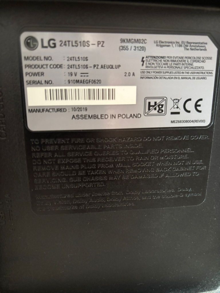 Smart TV LG 60cm