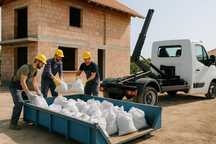 Transport moloz Constanța, benă detașabilă moluz , evacuare deșeuri