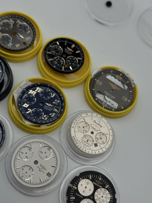 Lot Cadran Breitling Chronomat Colt Aerospace Montbriliant si Insertii