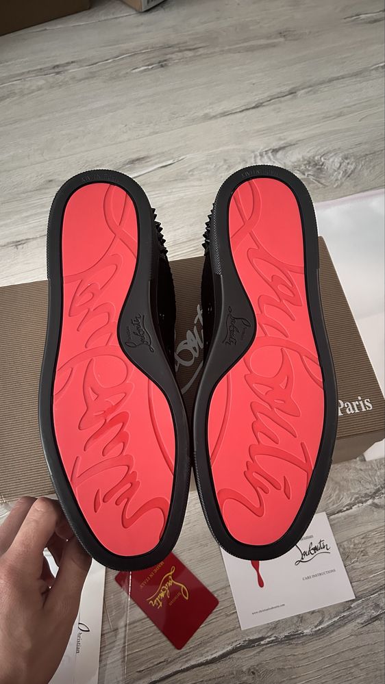Christian louboutin seavaste 2 черни номер 43
