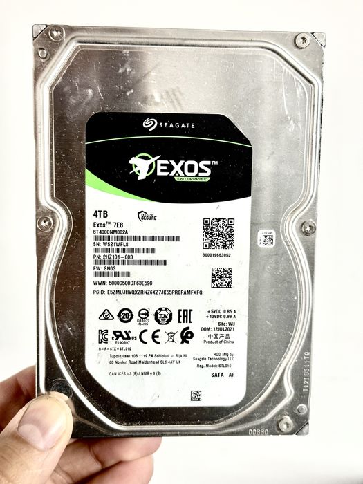 Жесткий диски 4 теребайтные