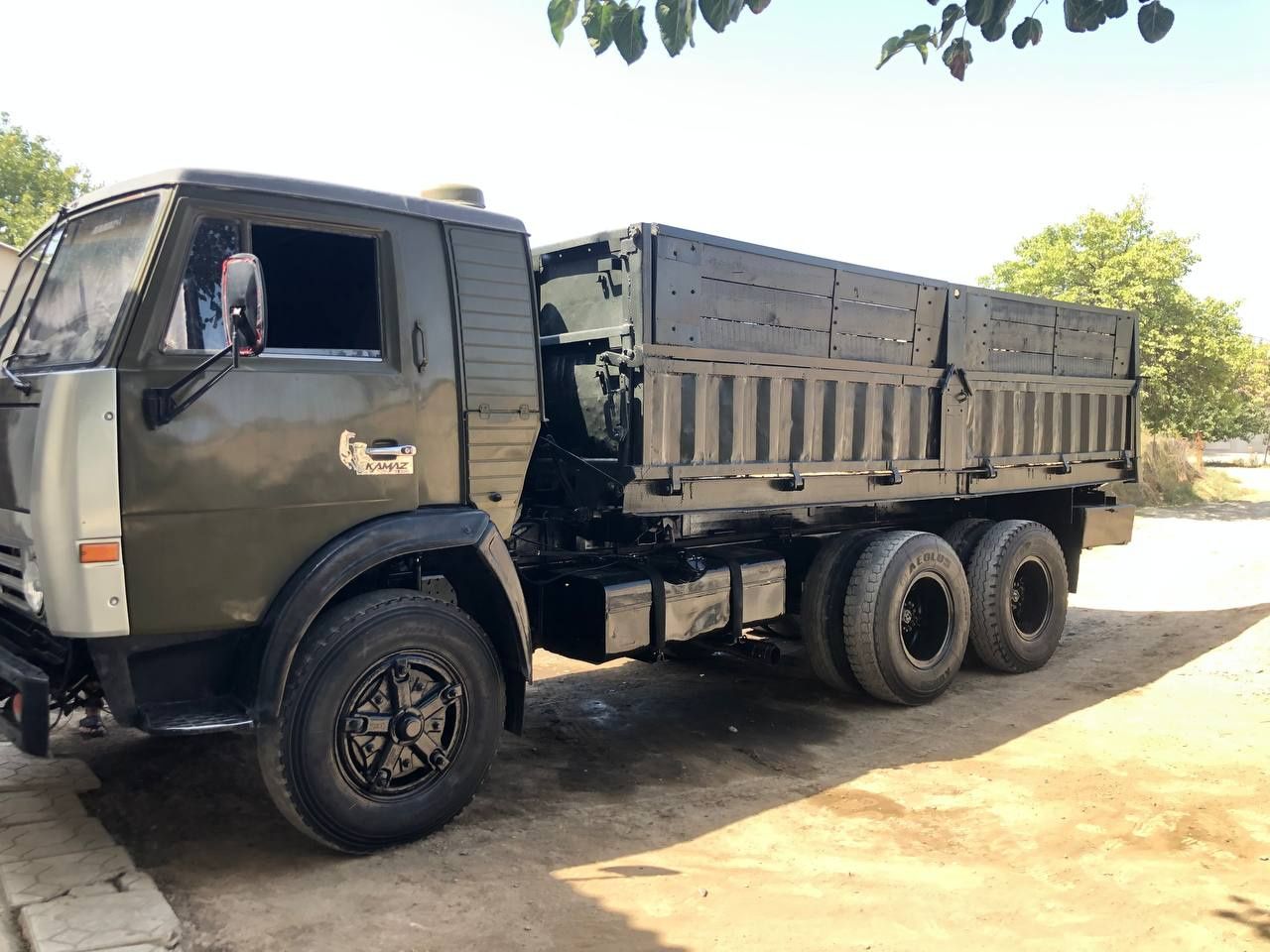 Kamaz selxoz sotiladi yurishi zur  55102 zernavozyevro tayga