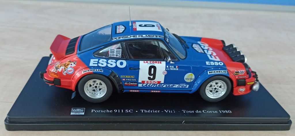 Macheta Porsche 911 SC - Winner Tour de Corse 1980 - IXO/Altaya 1/24