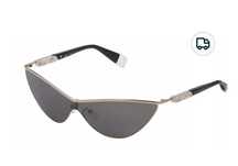Ochelari soare unisex Furla SFU311, cateye, UV, polarizati, husa, nou