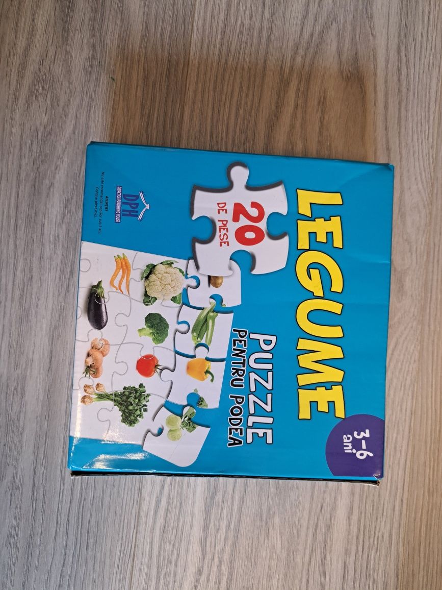 Puzzle legume în cutie