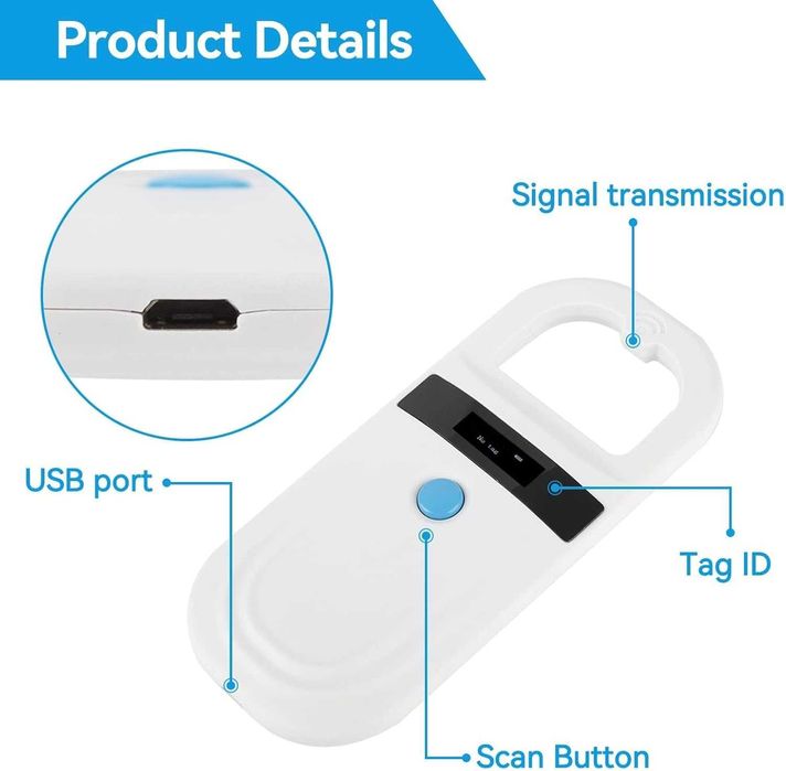 Animal Reader – Портативен скенер за чипове и микрочипове на животни