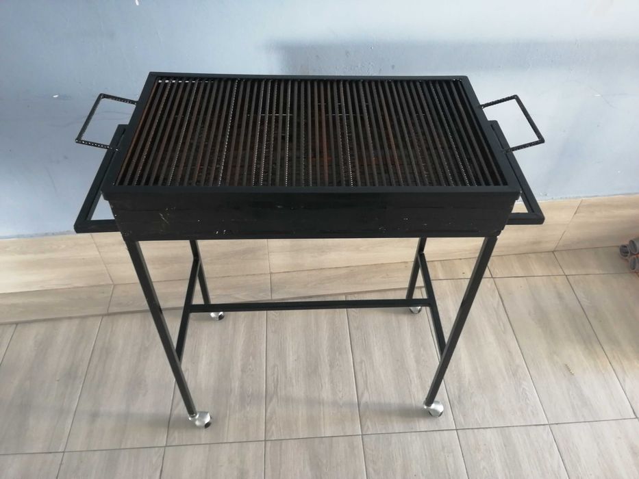 Grătar de Gradina tradițional prelucrat  manual 50×70×90