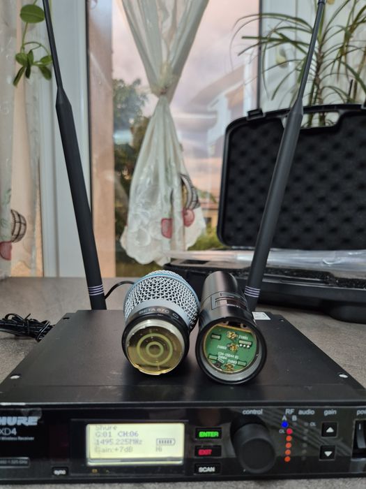 Shure ULXD Z17 Original cu Beta 87