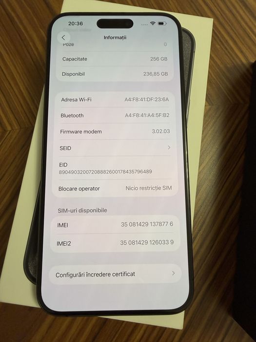 Iphone 15 pro max 256gb Iphone 7 plus 128gb