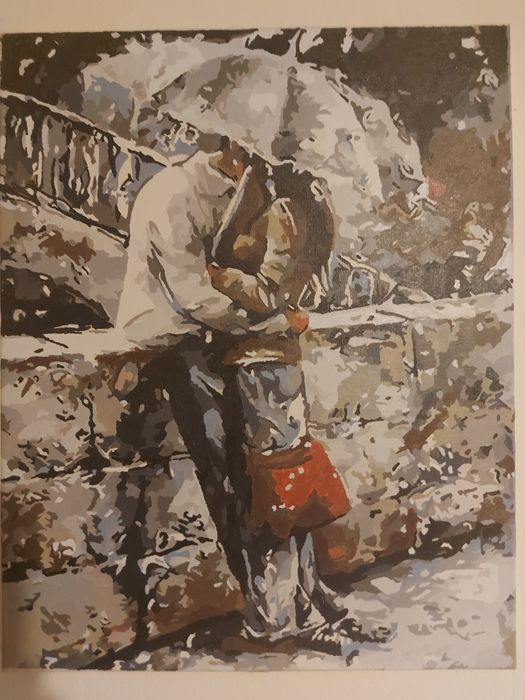 Vând tablou pictură în acril 50/40