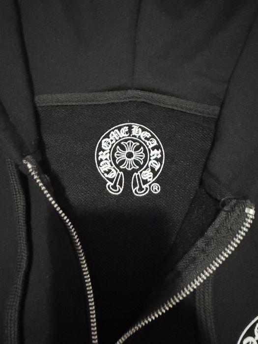 Chrome Hearts zip-up hoodie