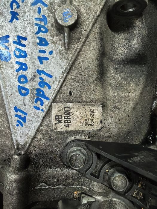 Скоростна кутия за Nissan Xtrail 1.6dci WB 4BROD