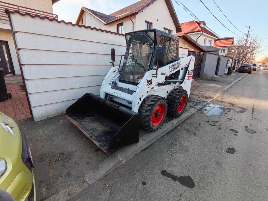 Prestez servicii bobcat miniexcavator basculabila inchiriez