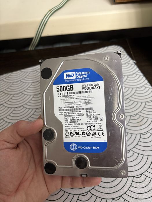 HDD  500Gb и SSD 250Gb