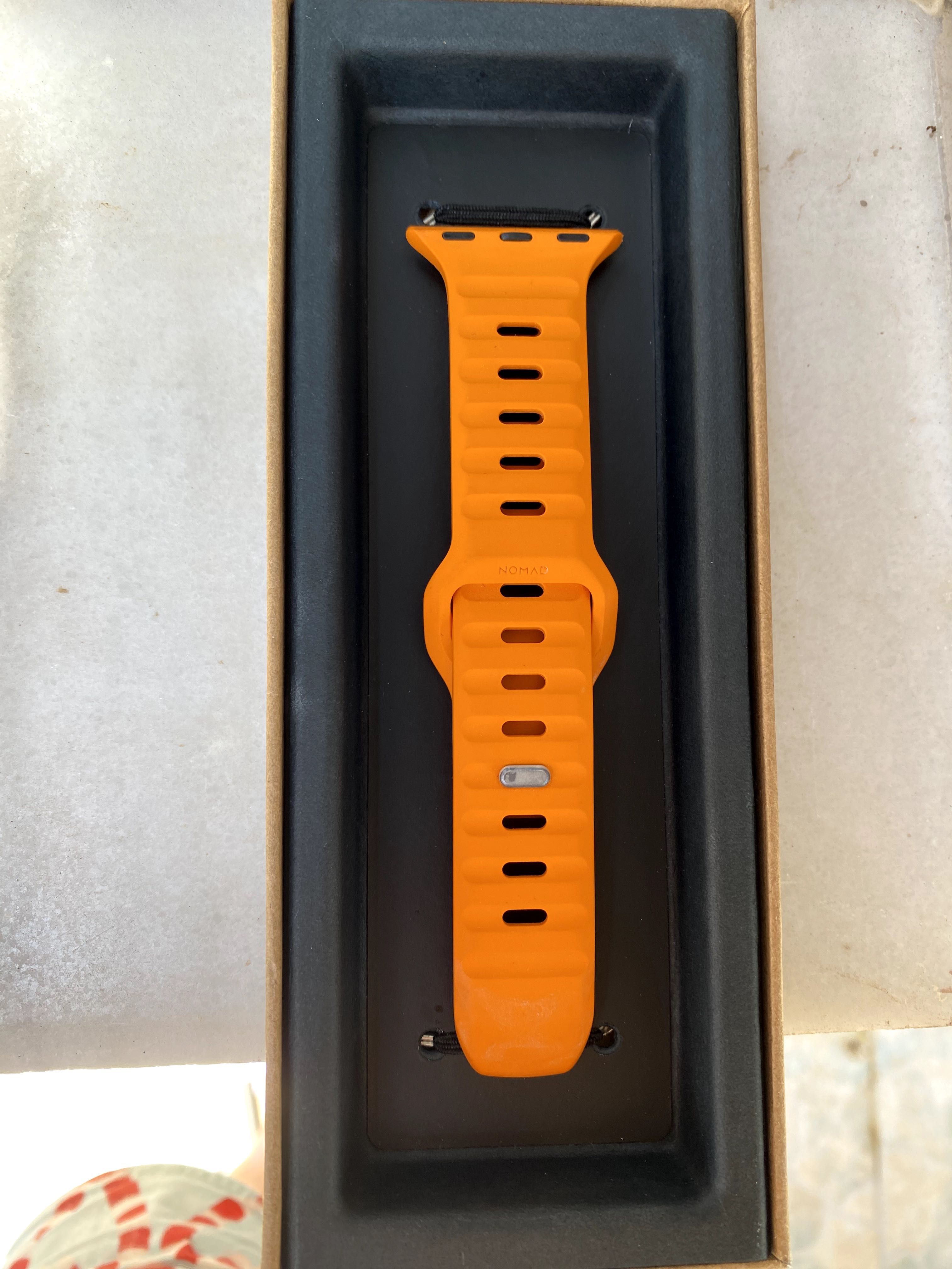 Nomad Sport Band-силиконова каишка за Apple Watch 44мм, 45мм,49мм