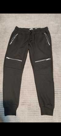 Pantaloni Jogger biker,Zara bumbac cu fermoare,