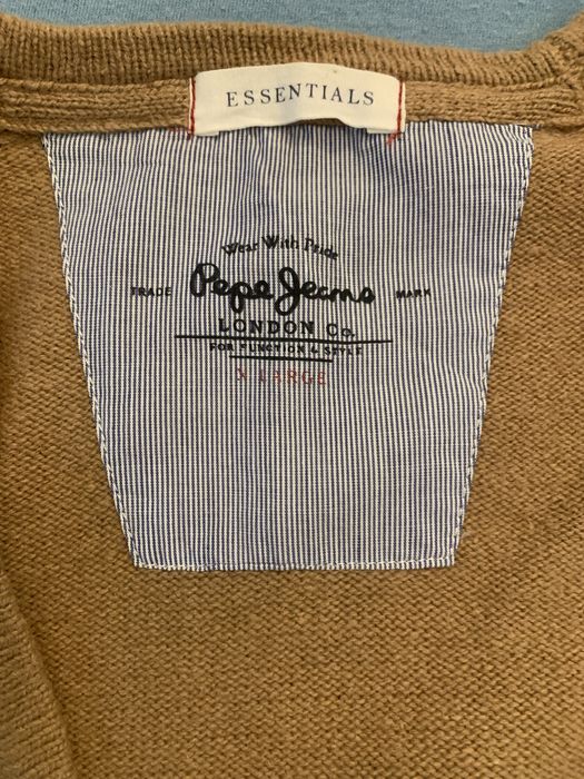 Pulover lana + cashmere Pepe Jeans London - NOU - marime XL