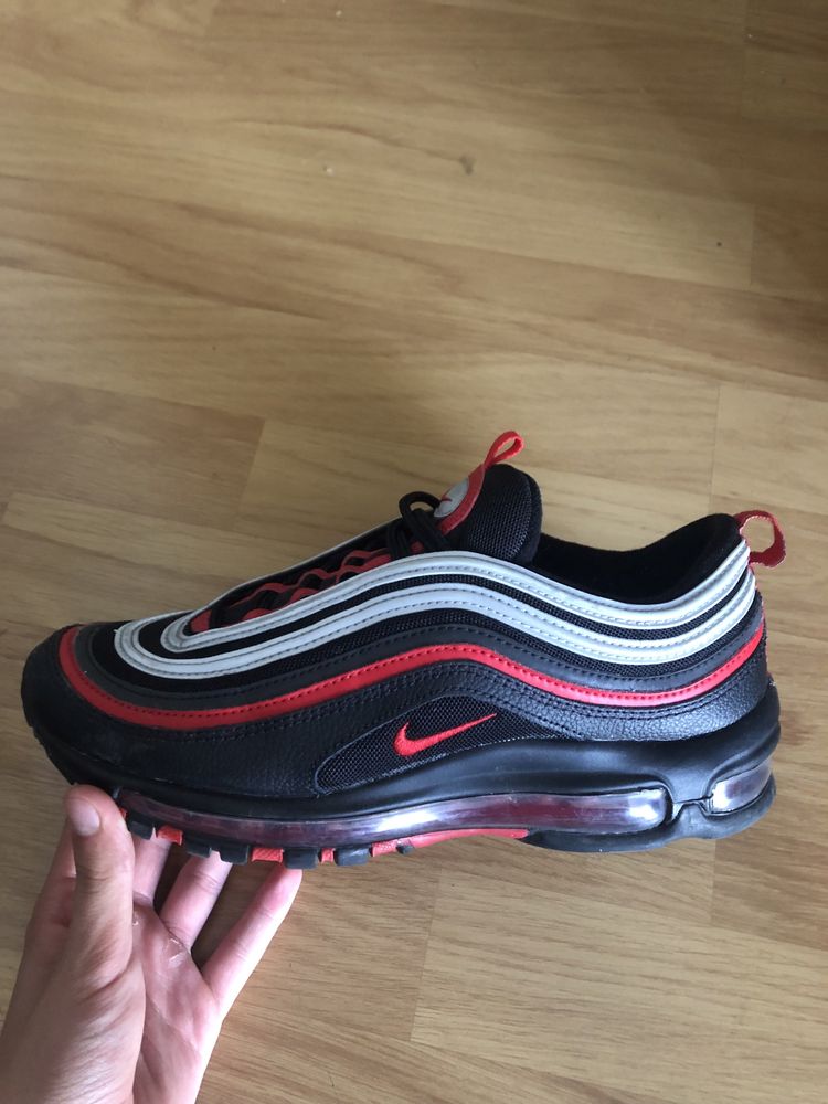 Nike air max 97 negru si rosu