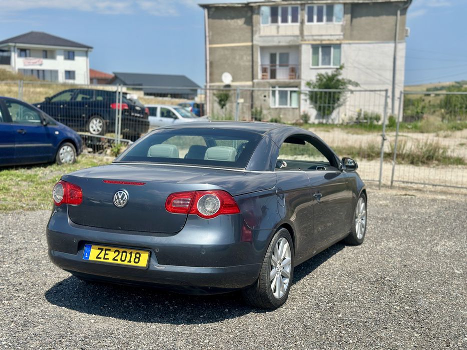 Vw Eos 2007 2.0 Tdi Cabrio/Decapotabil Piele xenon