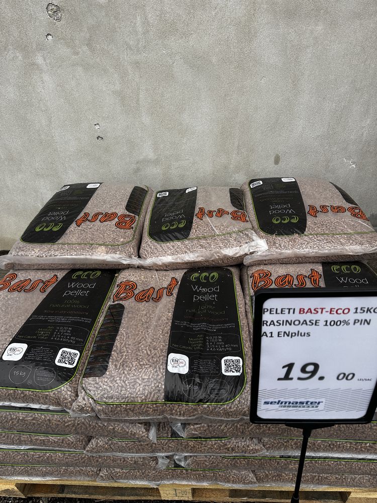 peleti rasinoase A1 ENplus 100% rasinos