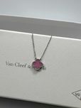 Colier Van Cleef & Arpels Aur Alb 750 Pink